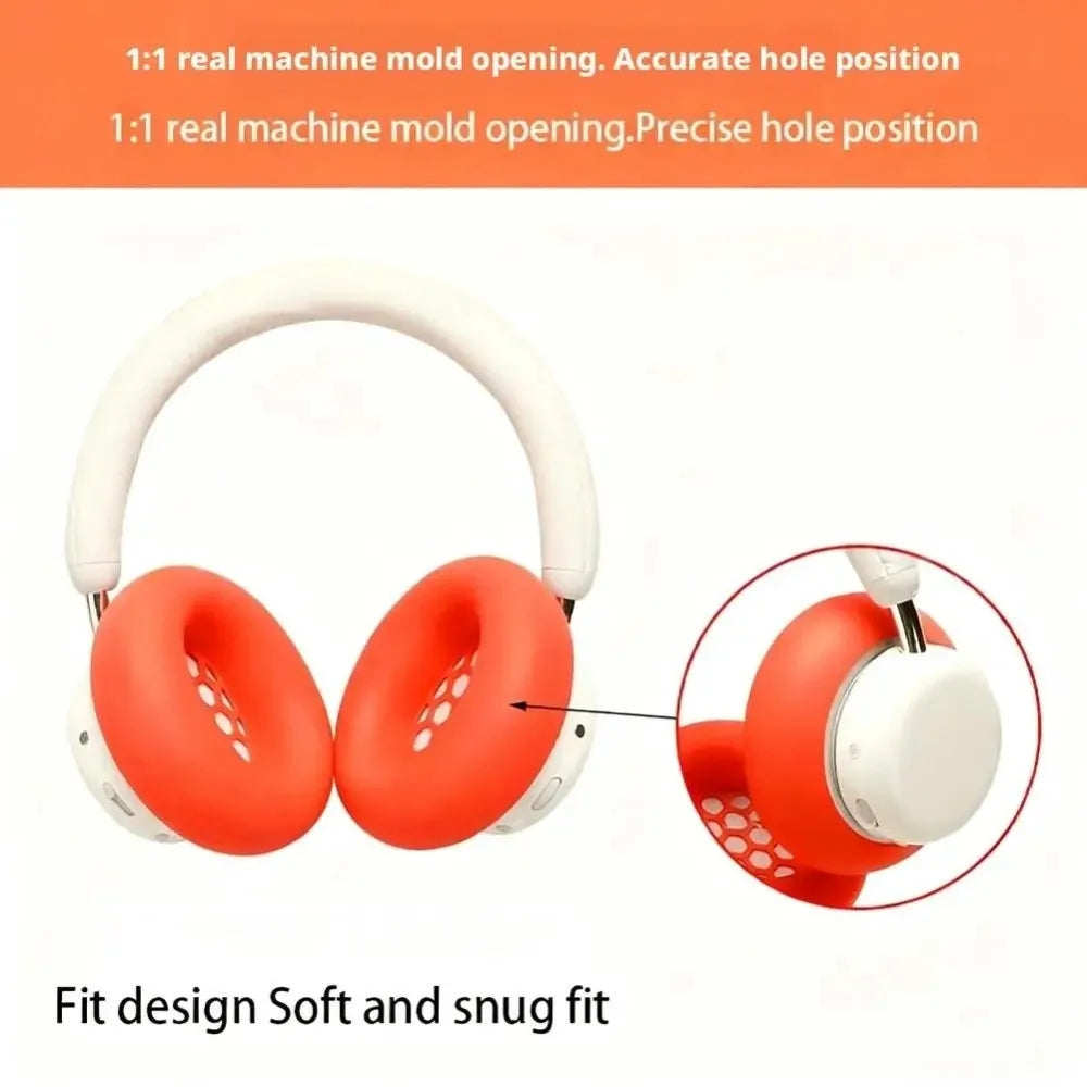 Silicone Ear Pads Cushion Cover Replacement Dustproof Headband Anti-Scratch for CMF by NOTHING Headphone Pro Quake
