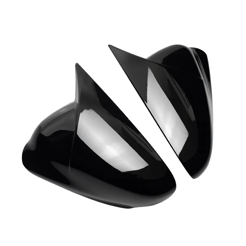 For Peugeot 301 2012-2018 For Citroen C-Elysee 2014-2018 2x Car Sticker Rearview Side Mirror Cover Wing Cap Exterior Case Trim Quake