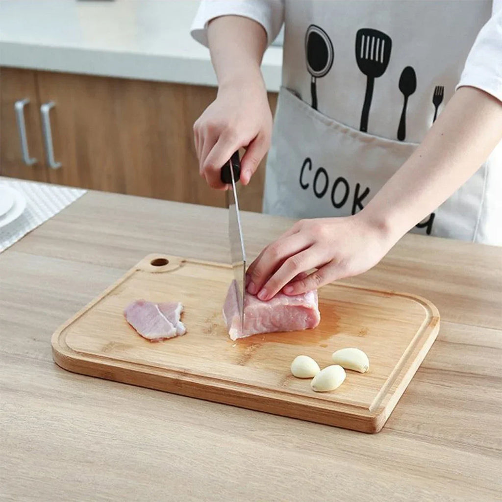 Solid Wood Cutting Board Bamboo and Children's Cutting Board Wooden Kitchen Cutting Board Rolling Board Cutting Board Quake
