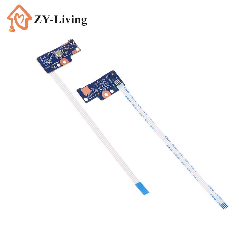 1/2pcs Laptop Repair ON/OFF Switch For HP 15-R 15-G 15-H 250 G3 15-R221TX Power Button Board With Flex Ribbon Cable Quake