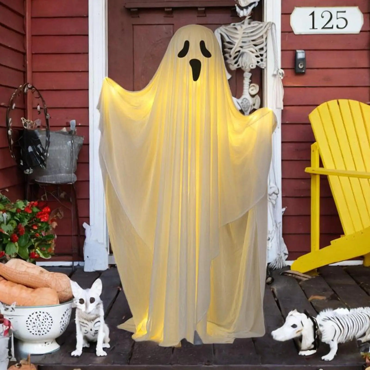 Halloween Decorations Outdoor Theme Park Layout Indoor Ornament with String Light Party Decoration for Porch Yard Garden Home Quake