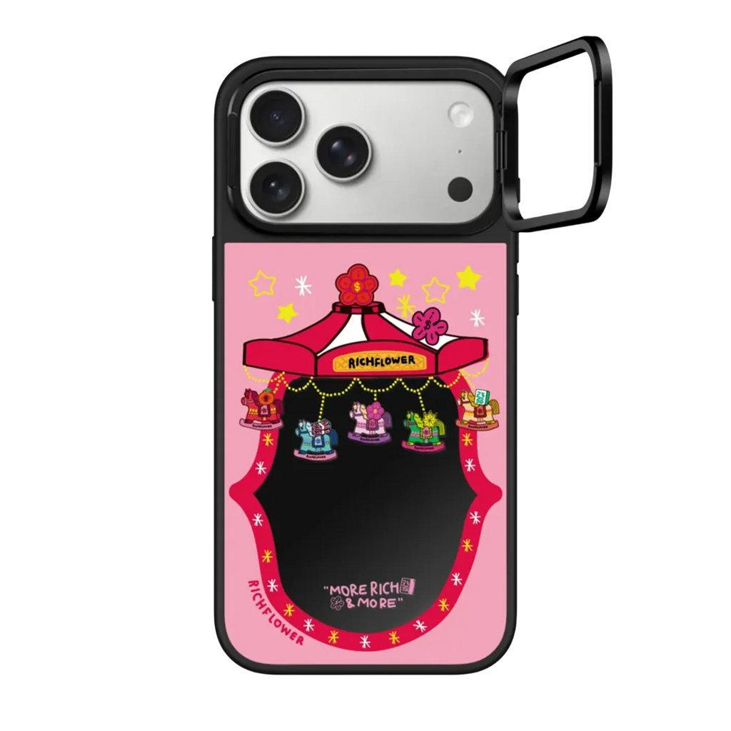 603292 Camera Ring Stand Mirror Surface Magnetic Case: Compatible with IPhone 17 16 15 14 13 12 Pro Max 17 Air Quake