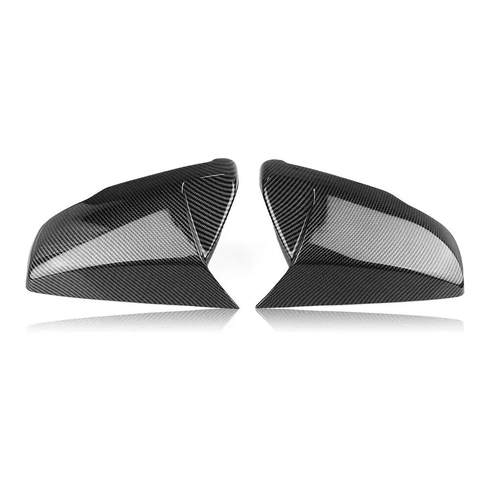 For US Cadillac CT5 CT6 2020-2024 Car Sticker Rearview Side Mirror Cover Wing Cap Exterior Door Rear View Case Trim Carbon Fiber Quake