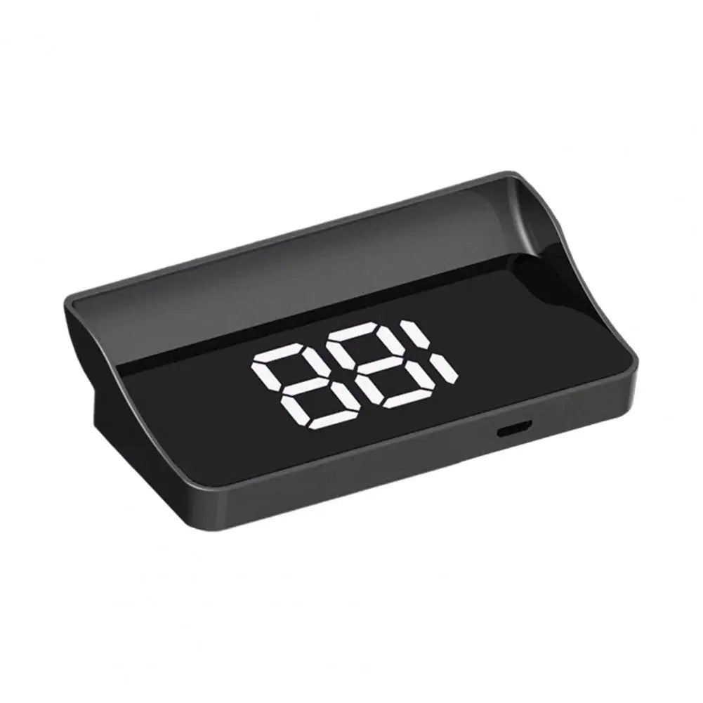 Plug-and-play Speedometer In-car Hud Speedometer with Gps Navigation 10hz Refresh Rate Head-up Display Universal Usb for Cars Quake China White A