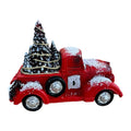 Truck Christmas Tree Statue Table Centerpiece Collection Tabletop Ornament Christmas Decor for Party Bookshelf Shelf Bedroom Quake Default Title