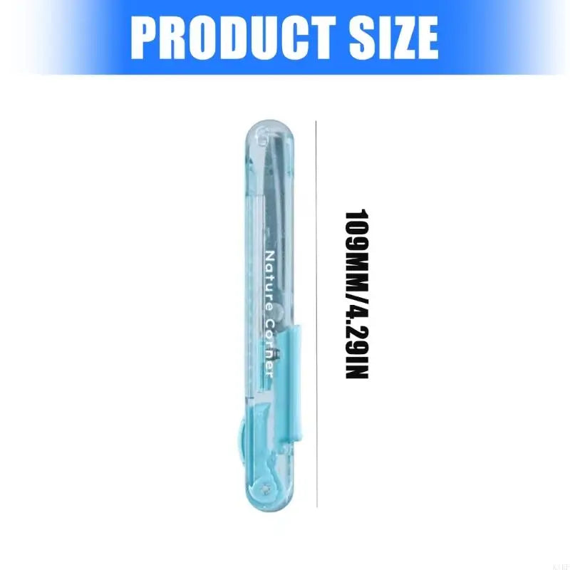 Portable Craft Scissors with Rounded Tip and Stainless Steel for Children Classroom Paper Cutting Tasks K1KF Quake