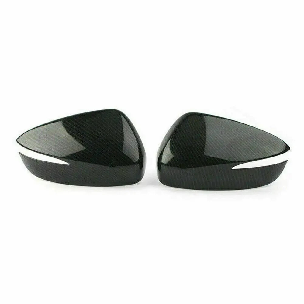 For Mazda CX-5 CX-3 CX-4 Car Rearview Side Mirror Cover Wing Cap Exterior Door Rear View Case Trim Sticker Carbon Fiber Look Quake