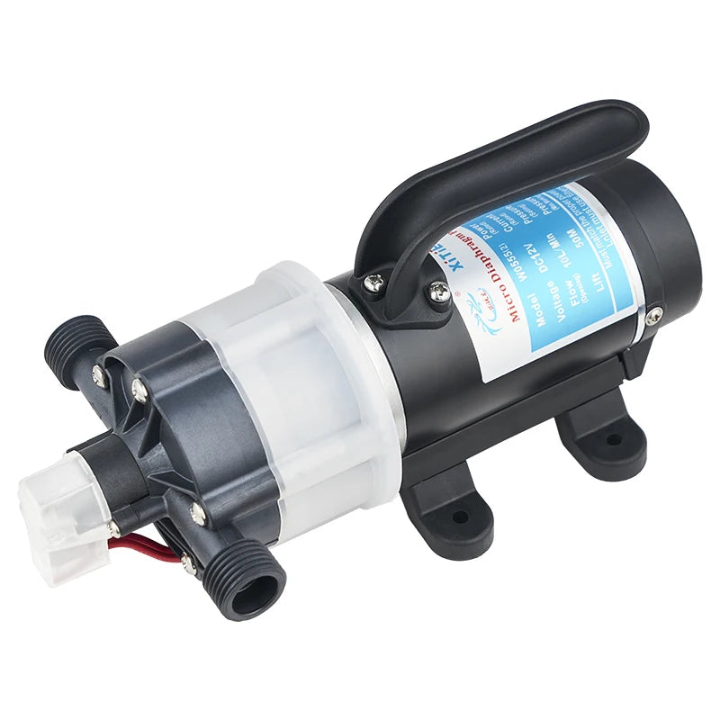 W0555(2)YD-12-120FS Low Noise Recreational Vehicle Water Heater Booster Pump Electric Miniature Diaphragm Pump Solar Water Pump Quake W0555(2)YD-12-120FS BOOSTER PUMPS