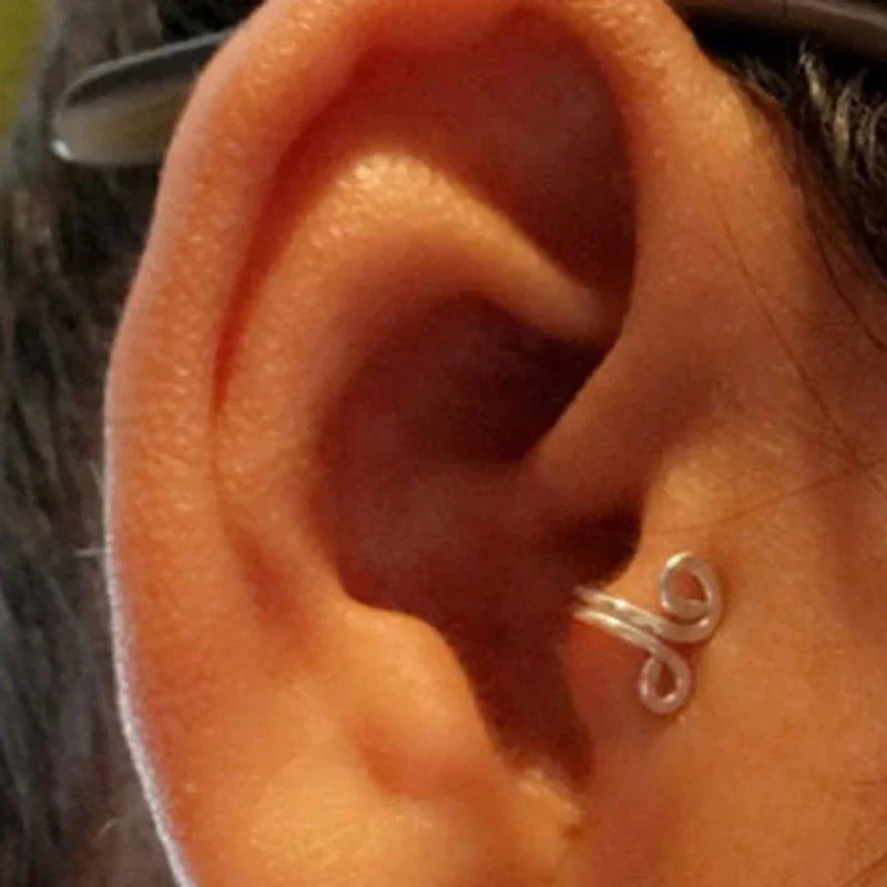 Healthcare Weight Loss Non Piercing Earrings Acupressure Slimming Earrings Slimming Healthy Stimulating Acupoints Gallstone Clip Quake