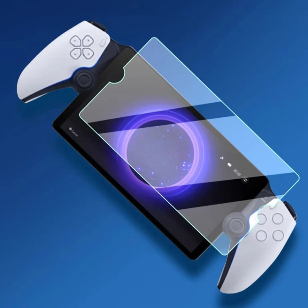 Ultra Thin Tempered Glass Screen Protector for Sony PlayStation Portal Handheld Streaming Device Anti-Fall HD Clear Cover Quake