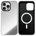 Plain Pure Mirror Surface Magnetic Phone Case Cover for IPhone 12 13 14 15 16 17 18 Pro Max Case with Camera Ring Stand Quake MagSafe iPhone 18 Pro Max