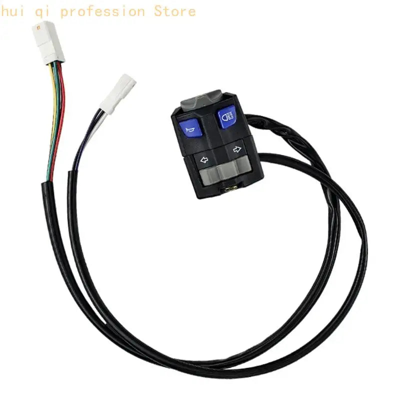 Quick Installation Motorcycle Left Handlebar Mount Switches Motorbike Accessory Turn Signals Headlight Horn Control H8WE Quake