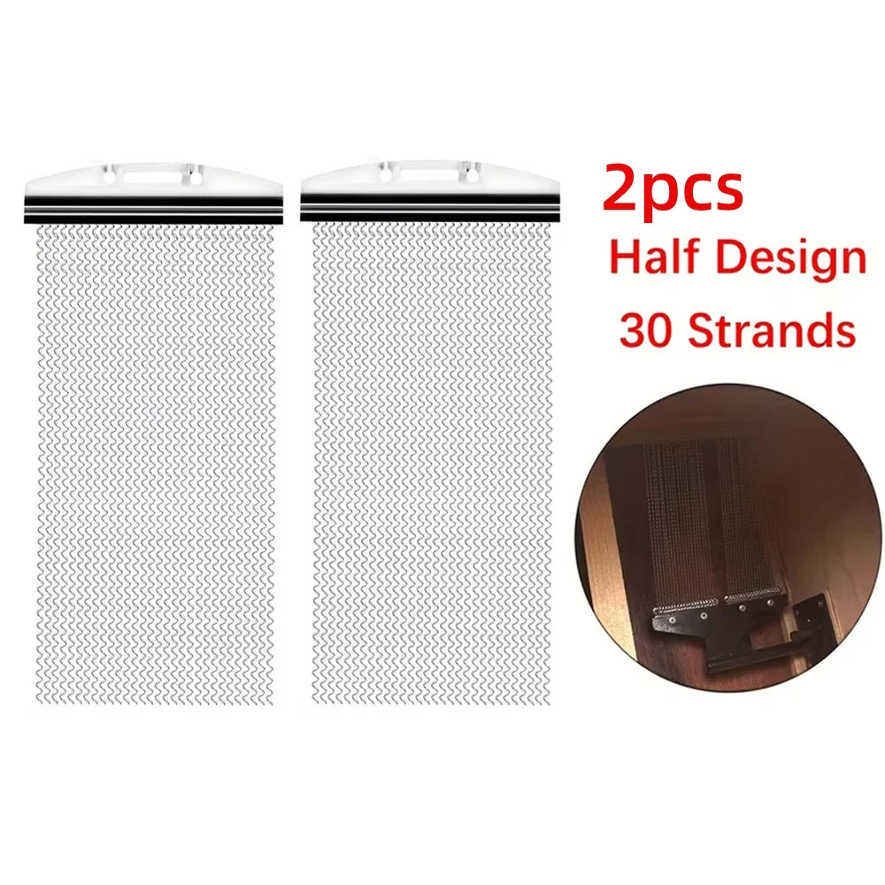2pcs 30 Strand Drum Spring Steel Wire Half Snare Drum Wire for Snare Drum or Cajon Box Drum Accessories Quake