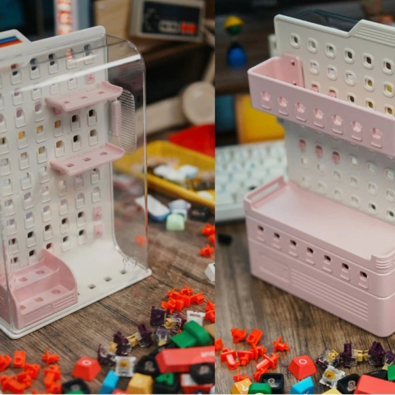 Keycap Pegboard Storage Solution For Keyboards Enthusiasts Featuring Multiple Scenario Adaptability K1KF Quake