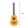 1:12 Dollhouse Musical Instrument Model Miniature Classical Guitar Home Living Scene Decor Toy Doll House Accessories Quake 1Pc