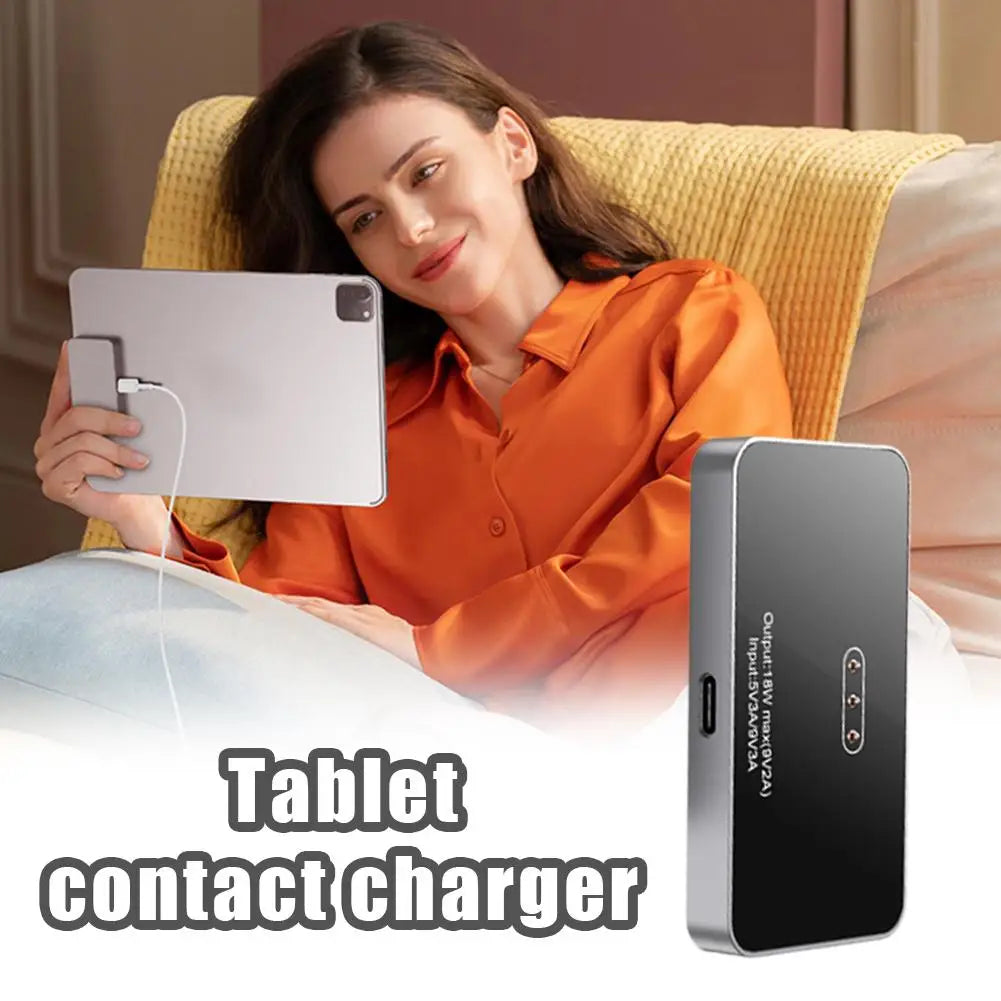 Magnetic Smart Connector Charger for iPad Pro 11"/13" Aluminum Alloy Fast Charging Module with Protective Case Accessories Quake