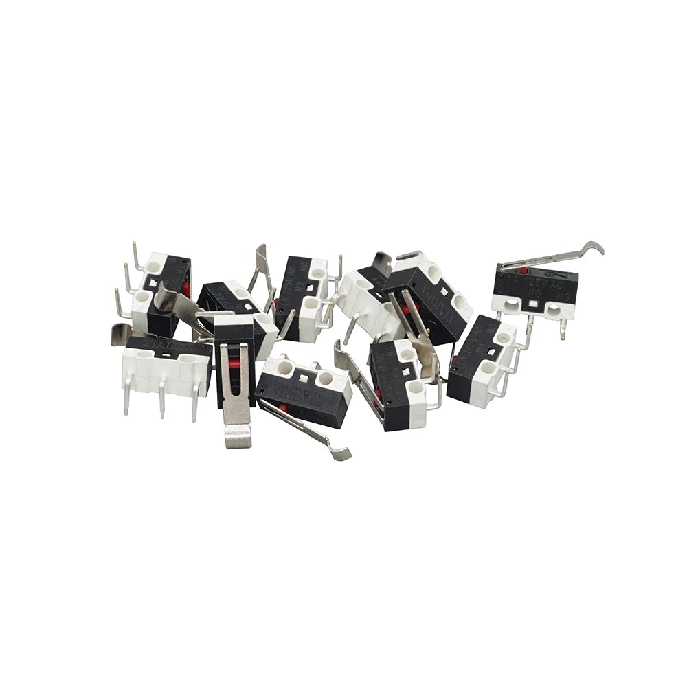 10pcs/Lot Limit Switch 3D Printer Parts End Stop Micro for I3 Delta Kossel Makerbot Printer RAMPS 1.4 DIY Accessories Quake