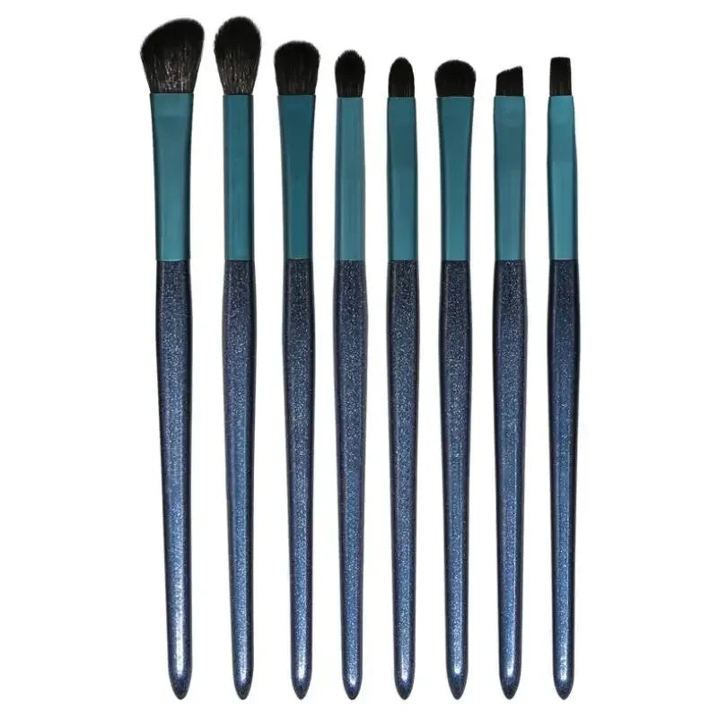 8Pcs/Lot Makeup Brushes Eyebrow Lip Blusher Shadow Eyeshadow Cosmetic Eye Part Professional Makeup Brush Set Quake