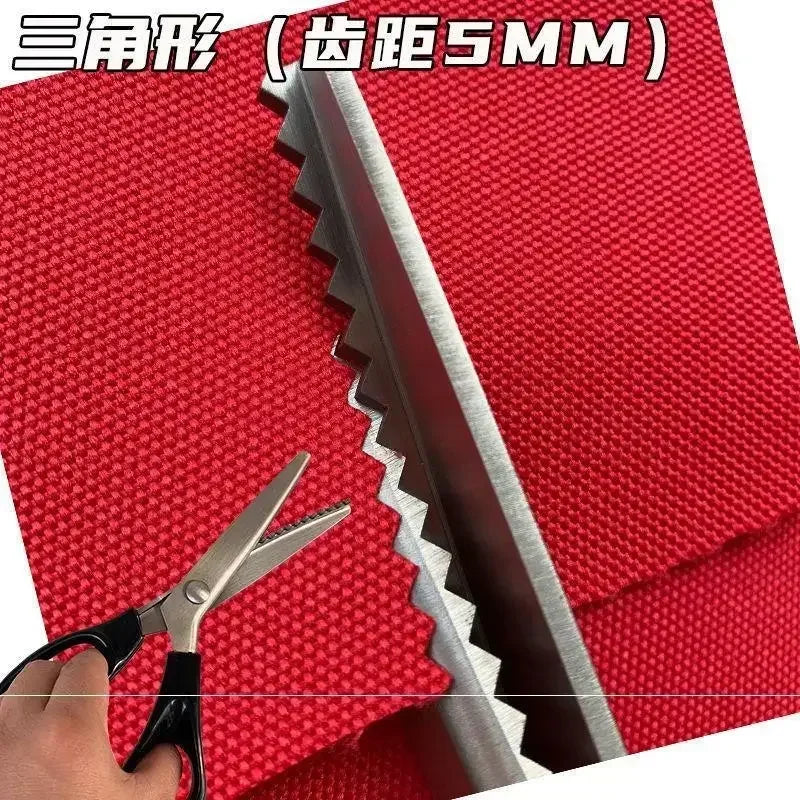 Professional Pinking Shears Stainless Steel Zig Zag Scissors for Fabric Sewing Dressmaking Quilting for Tailors Sewers DIY Quake Triangle 5mm