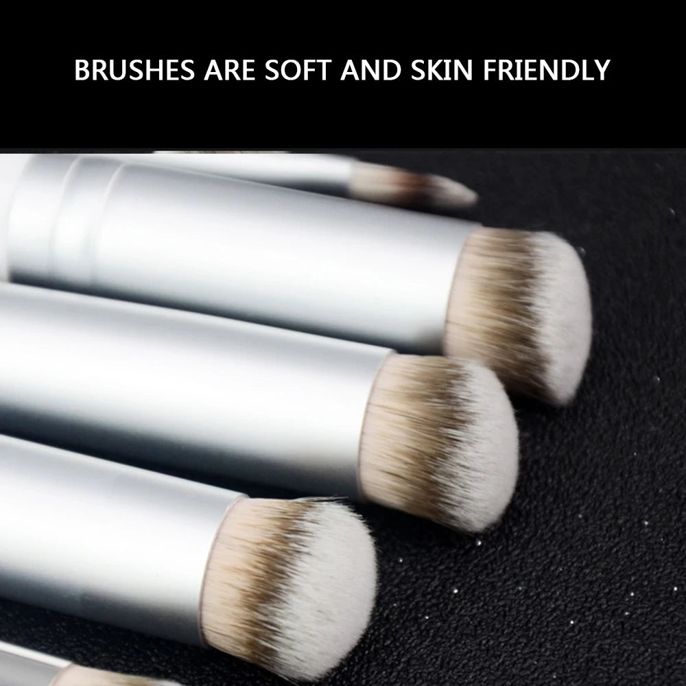 Foundation Concealer Brush Premium Contour Blusher Brushes Flawless Under Eye Dense Face Makeup Brush For Blending Quake