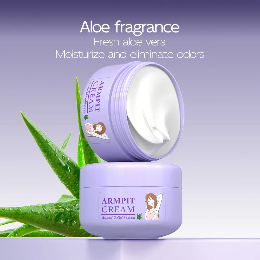 Body Odor Remove Cream Underarm Bad Smell Sweating Removal Armpit Refreshing Antiperspirant Lasting Aroma Deodorant Body Care Quake 03 Aloe Vera scent