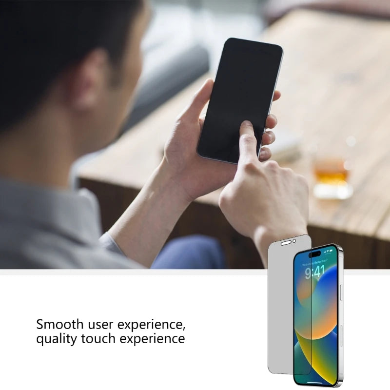 Cellphone Privacy Screen Protector Tempered Glass Film for Phone 11 Full Screen Film Shatterproof Tempered Film K1KF Quake