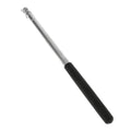 Handheld Flag Pole Retractable Telescopic Extendable Windsock Stick Rubber Grip for Festival Crowd Quake Black16M