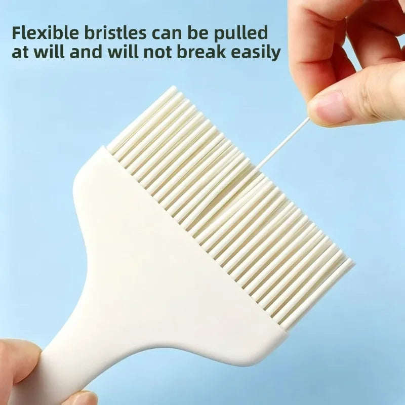 1PC Large One‑Piece Wide Basting Brush BBQ Oil Brush for Baking Electric Pancake Pan Kitchen Cooking Accessory Quake