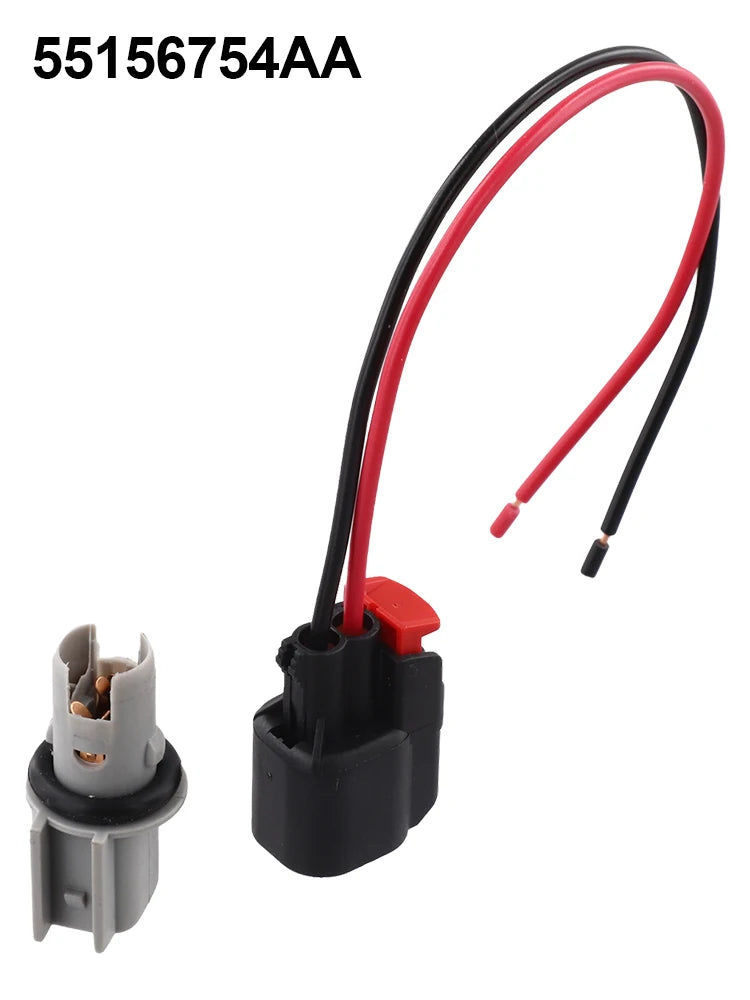 for Side Marker Light Lamp Socket + Connector 55156754AA Compatible with For Jeep For Liberty 2002 2004 Direct Replacement Quake