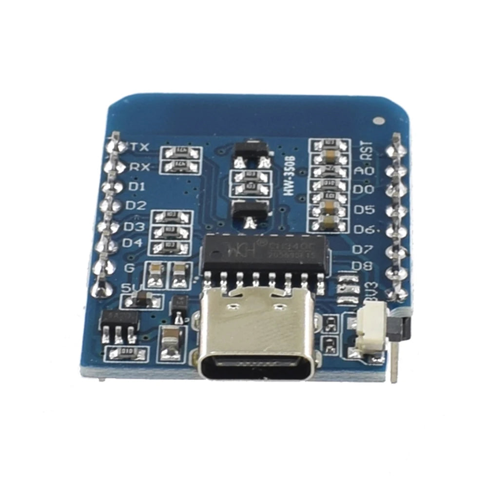 D1 Mini WIFI Development Board NodeMCU Lua Compatible for IoT Applications ESP8266 Microcontroller Support Quake