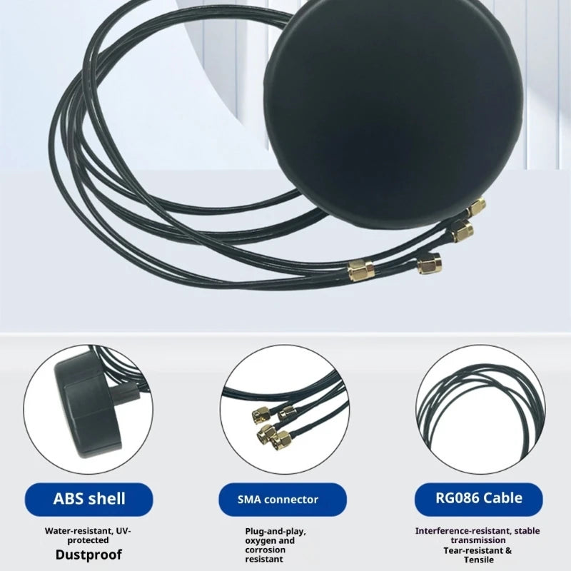 Antennas Integrated / GNSS High Gains Omnidirectional Easy to Use for Industrial Applications K1KF Quake