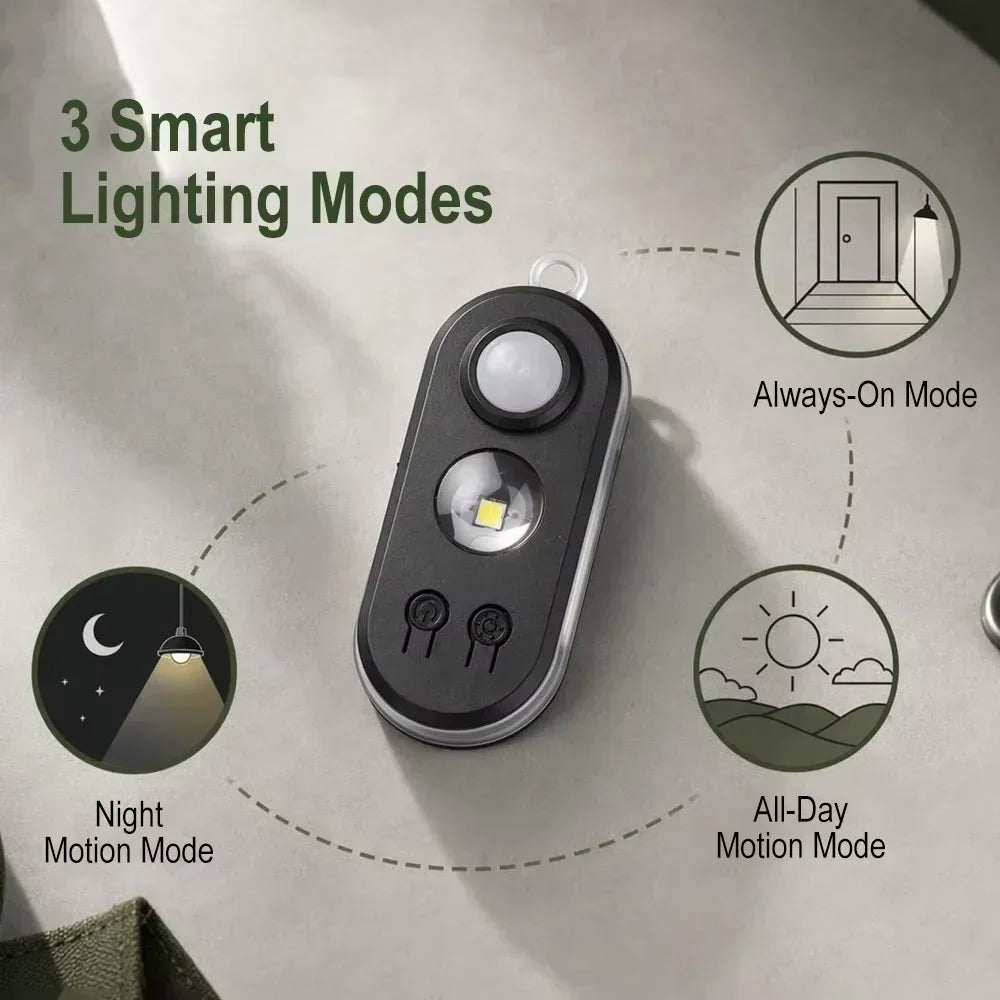 Mosquito Repellent Lamp Auto on Off Rechargeable Sensor Night Light Smart Bedside Lamp Bedroom Hallway Baby Night Feeding Use Quake