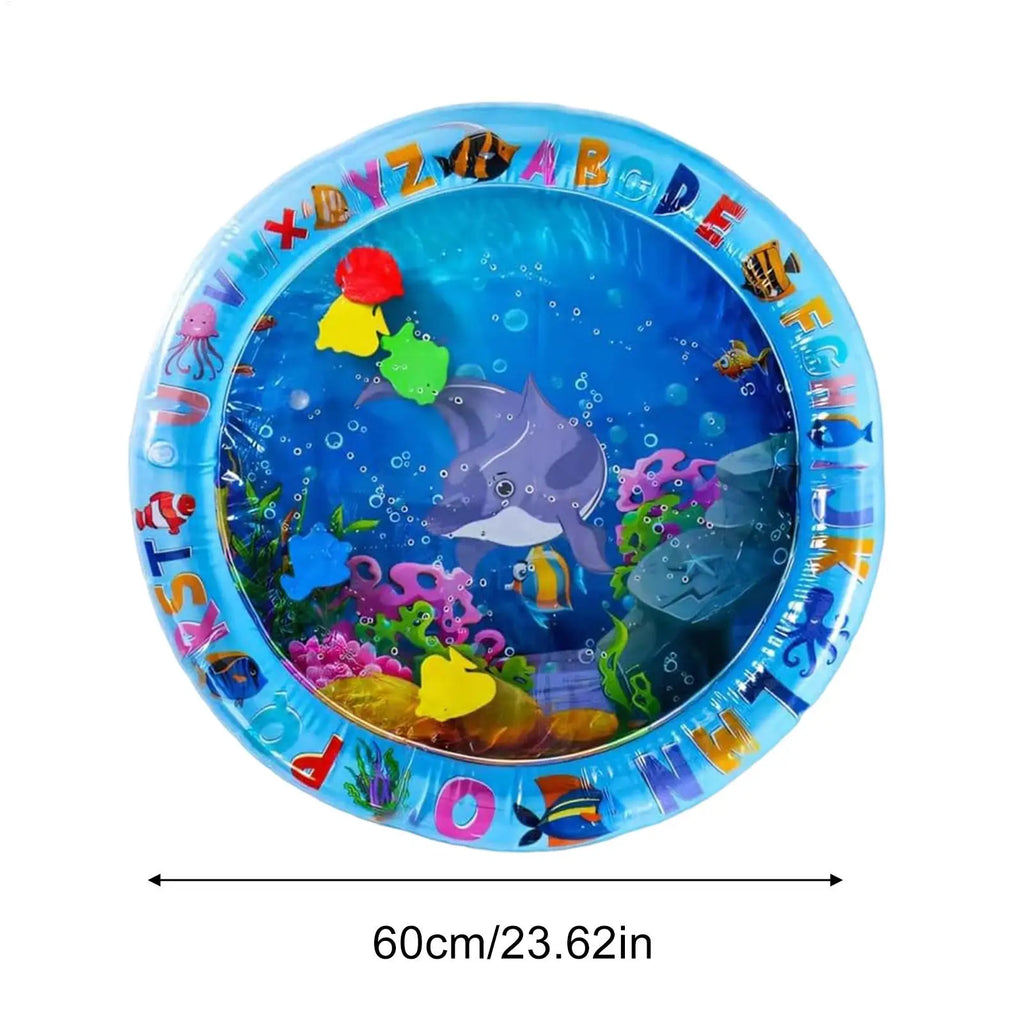 Thicken Interactive Cat Play Mat Water Bed Sensory Pet Supplies for Puppy Kitten Indoor Outdoor Home Living Room Balcony Summer Quake