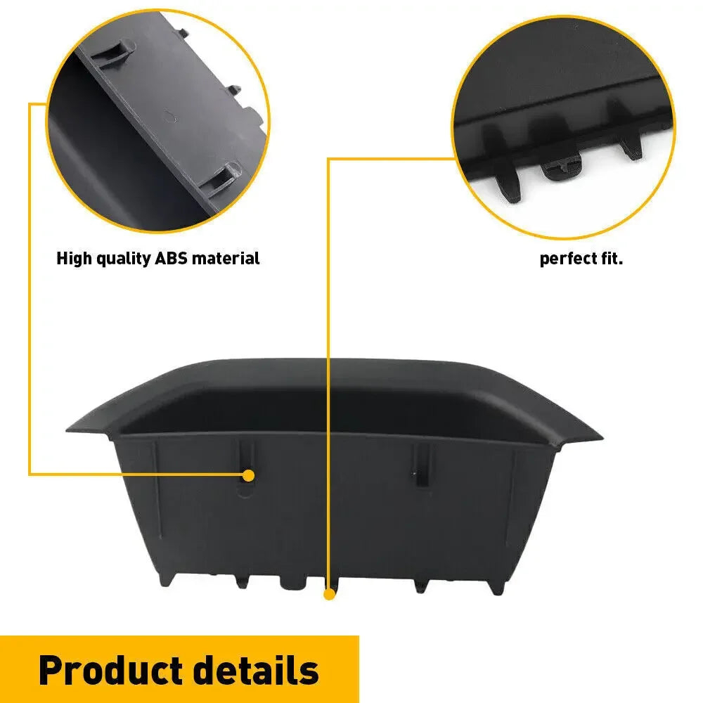 For BMW X3 X4 F25 F26 2011-2017 Car Interior Front Main Driving Door Pull Handle Armrest Panel Cover Storage Box 51417250306 Quake