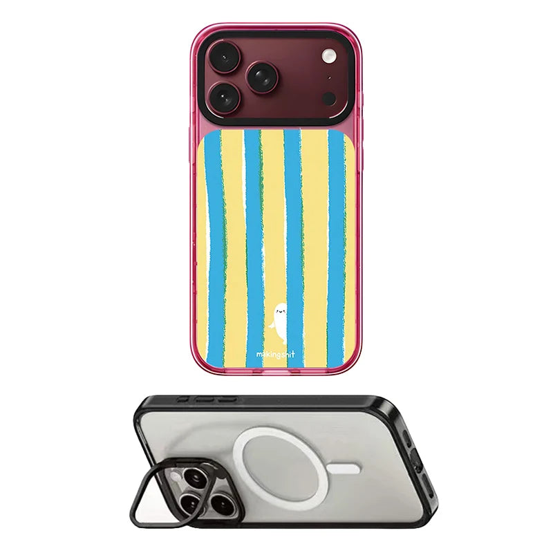 Quake Mirror Glaze Magnetic iPhone Case – 18 & 17 Pro Max