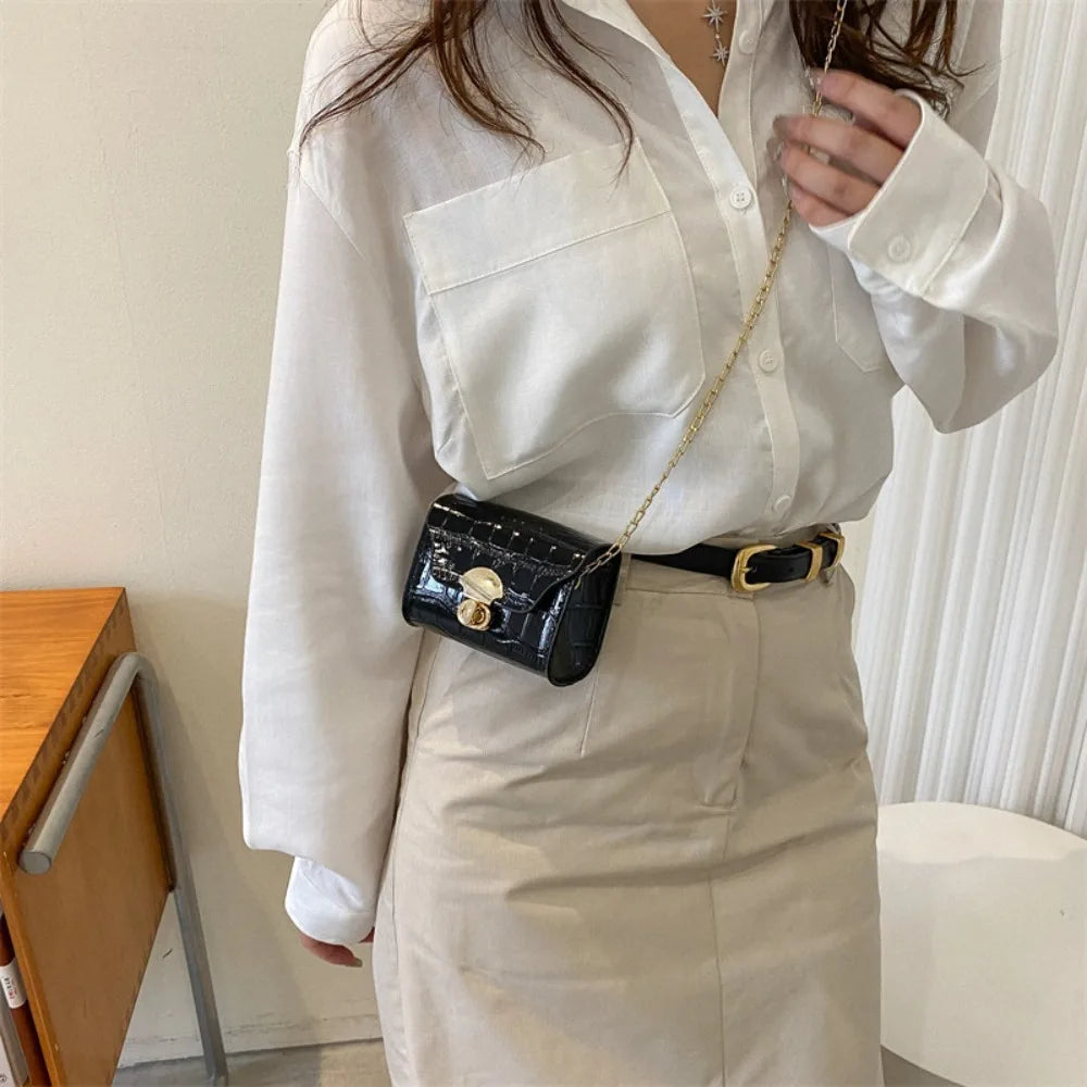 Hot Sale Trendy Shoulder Bag Casual Mini Commuting Bag Underarm Bag Daily Life Quake