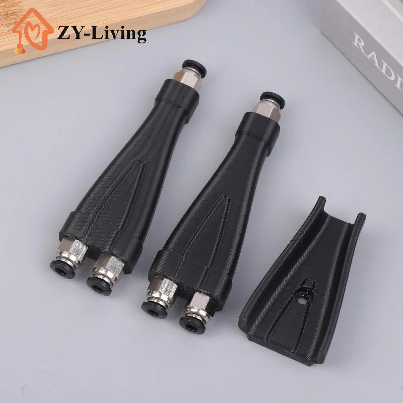 For Bambu Lab Connector Pipe Expander Y Connector Bowden Coupler Pneumatic 3D Printers Upgrades Parts PC4-10 4mm Out Diameter Quake