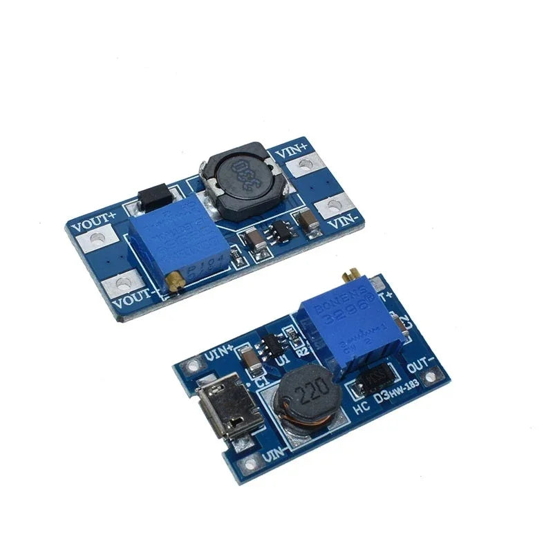 Converter Booster MT3608 2A DC-DC Step Up Power Supply Module MAX Output 2V-24V to 5V 9V 12V 28V for Arduino Quake