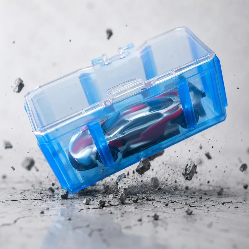 10/1PCS Car Model Display Boxes Transparent Mini Car Storage Organizer Functional Showcase Plastic Display Case for Small Cars Quake