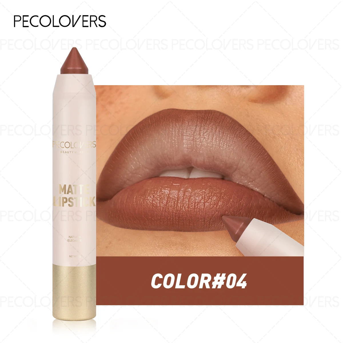 Multi Color Lipliner, Plump and Charming Lips, Waterproof and Sweat Resistant, Suitable for A Variety of Makeup, Lip Cosmetics Quake 04