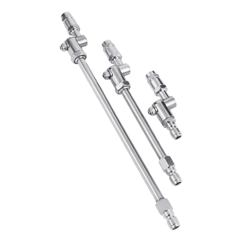 Pressure Washer Cleaning Attachment with Rotating Nozzle for Tight Spaces H8WE Quake