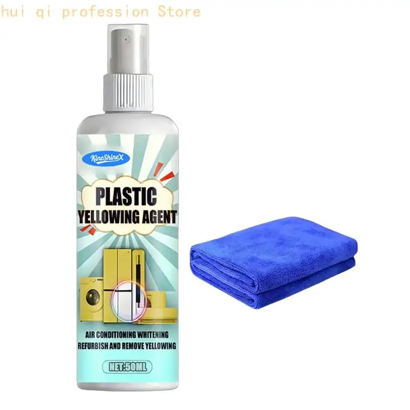 50ml/100ml Restoration Agent with Towel Stain Remover Appliances Yellowing Removal Sprayer for Air Conditioning Shell H8WE Quake 50ml CN