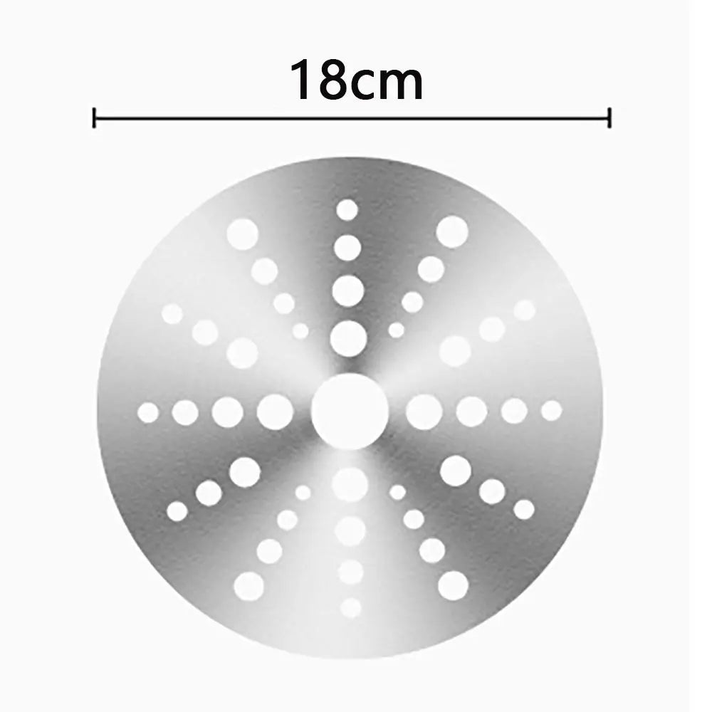 Stainless Steel Induction Cooker Heat Diffuser Saucepan Cooking Hob Heat Conduction Plate Converter Tool Cookware Parts Quake 18CM