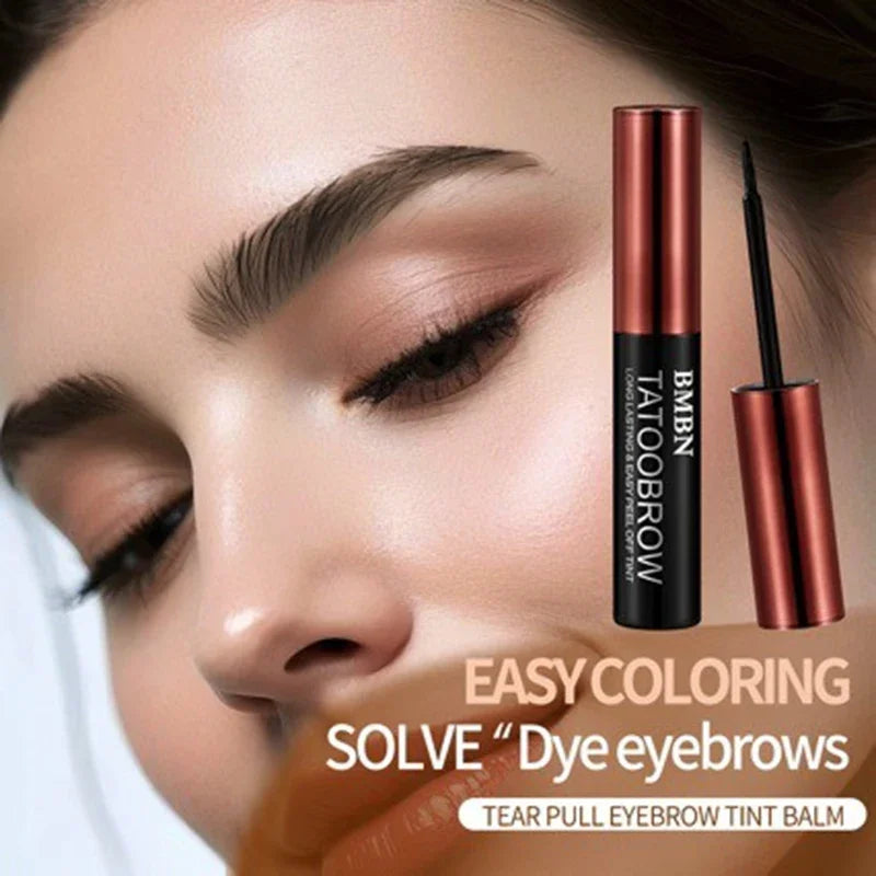 3 Colors Waterproof Tear-Off Eyebrow Gel Kit for Women Smudge-Proof Long Lasting Easy to Use Natural Look Valentine's Day Gift Quake