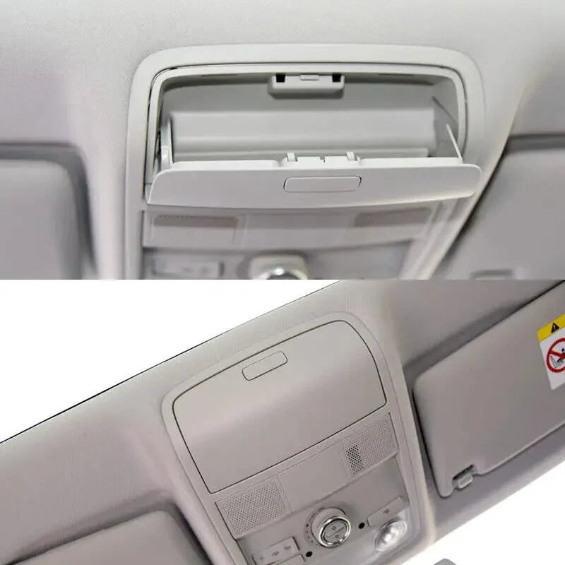 for VW Passat B6 2005-2011 Golf MK5 2005-2010 MK6 2008-2012 Tiguan 2007-2015 Car Sunglasses Case Holder Storage Box 1KD868837 Quake