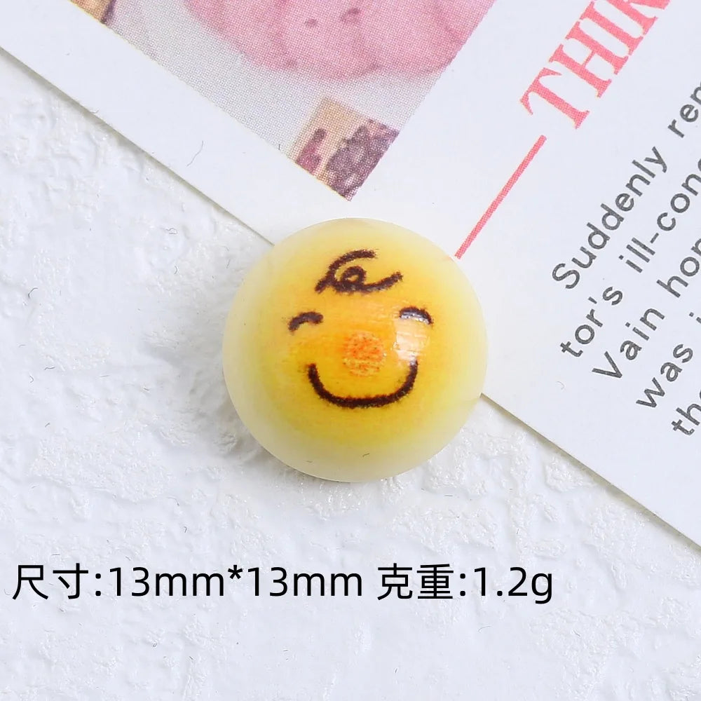 40Pcs Mini Resin Cute Cartoon Dog Bread Flatback Cabochon Fake Food For Hair Bows Jewelry Making Miniature Dollhouse Accessories Quake No.3