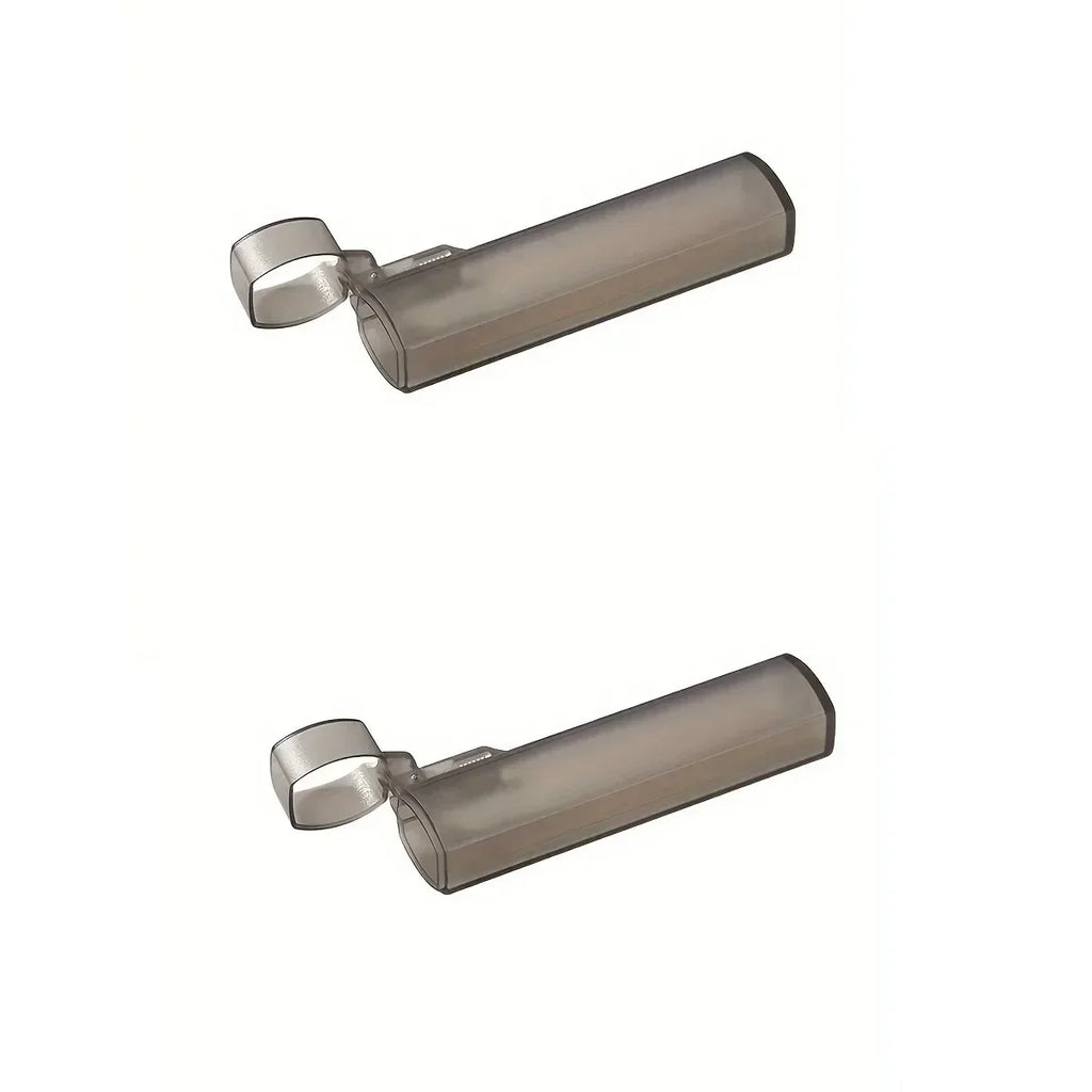 Kitchen, and Restaurant Supplies, Plastic Portable Toothpick Case - Clear Toothpick Holder for Outdoor Travel Quake 2pcs