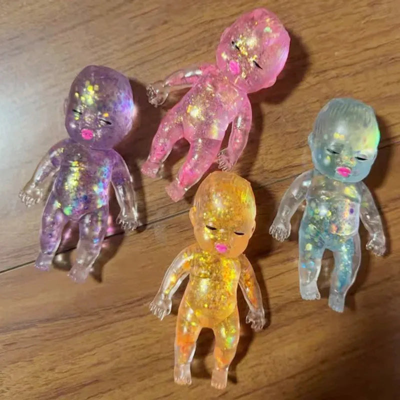 Squishy Maltose Sugar Glitter Shiny Stress Relief Toy Stretchable Slow Rising Fidget Toy Adults Stress Relief Gifts Home Decor Quake