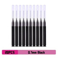 vvocci 20pcs Interdental Brush Box - Orthodontic Gap Cleaner for Braces, Straight Teeth & Periodontal Care with Storage Case Quake M356 black 20pcs