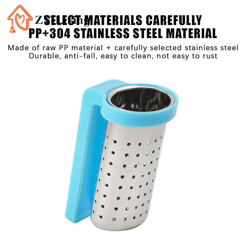 Tea Infusers Strainers Sieve Stainless Steel Infusers Teaware Tea Leaf Filter Diffuser Infusor For Daily Loose Leaf Tea Brewing Quake